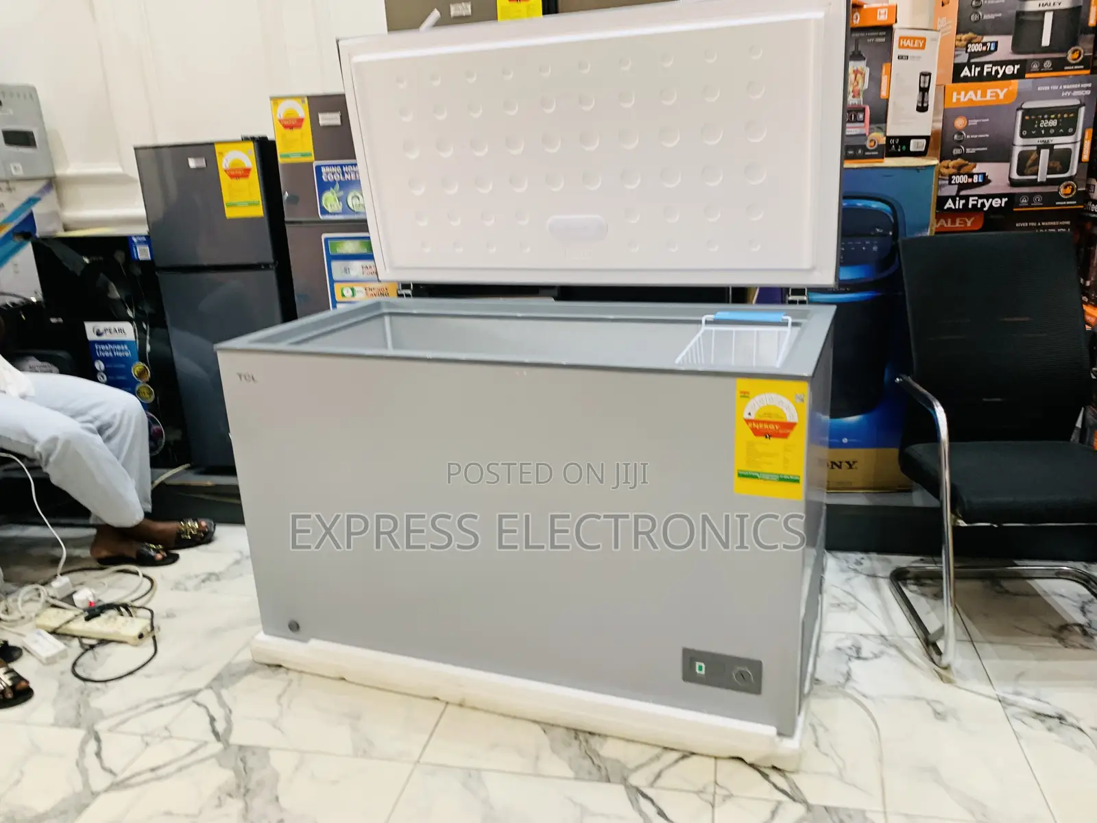Call and Order for TCL Chest Freezer Single Door 380l
