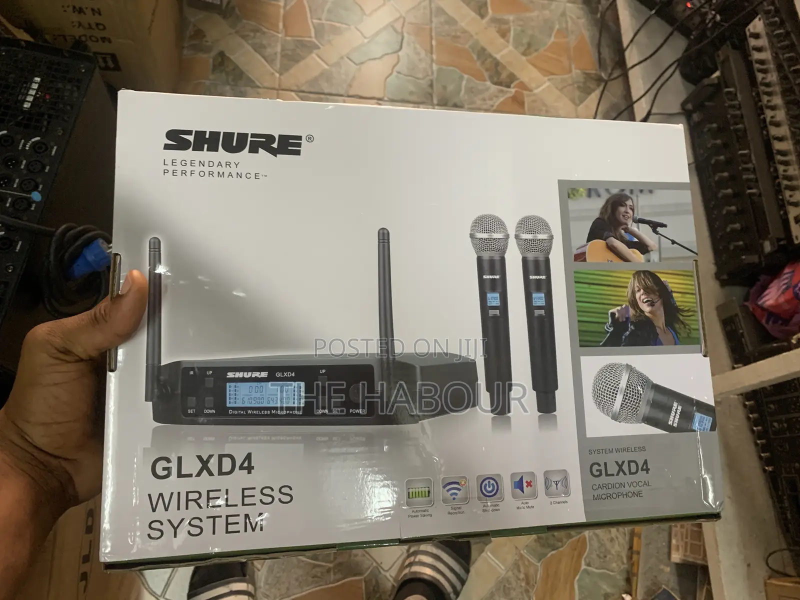 Shure Glxd4 2 in 1 Handheld Microphone