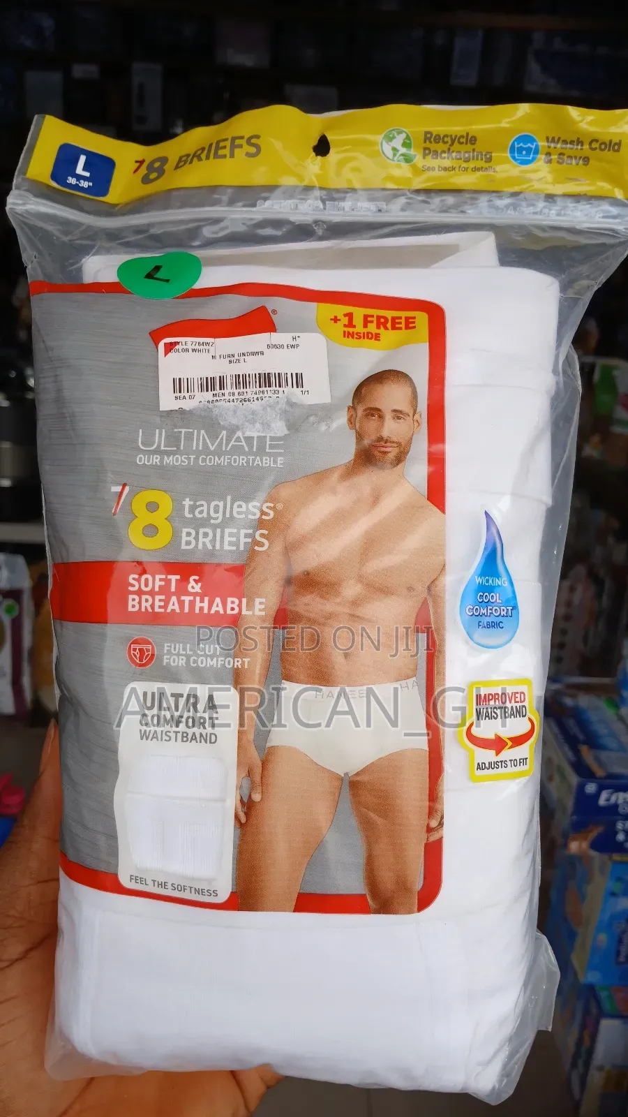 Ultimate 8 Tagless Briefs