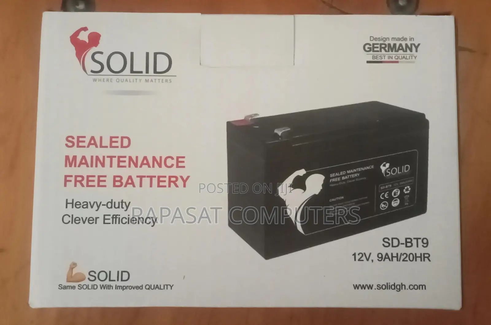 12v*9ah Ups Battery Solid Brand