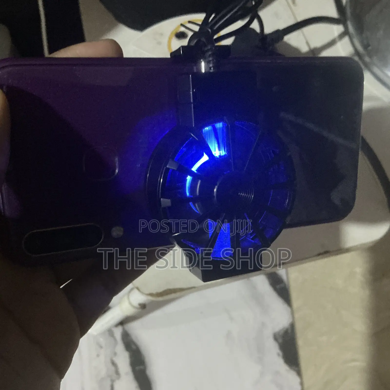 Led Wired Phone Cooling Fan for Mobile Gaming