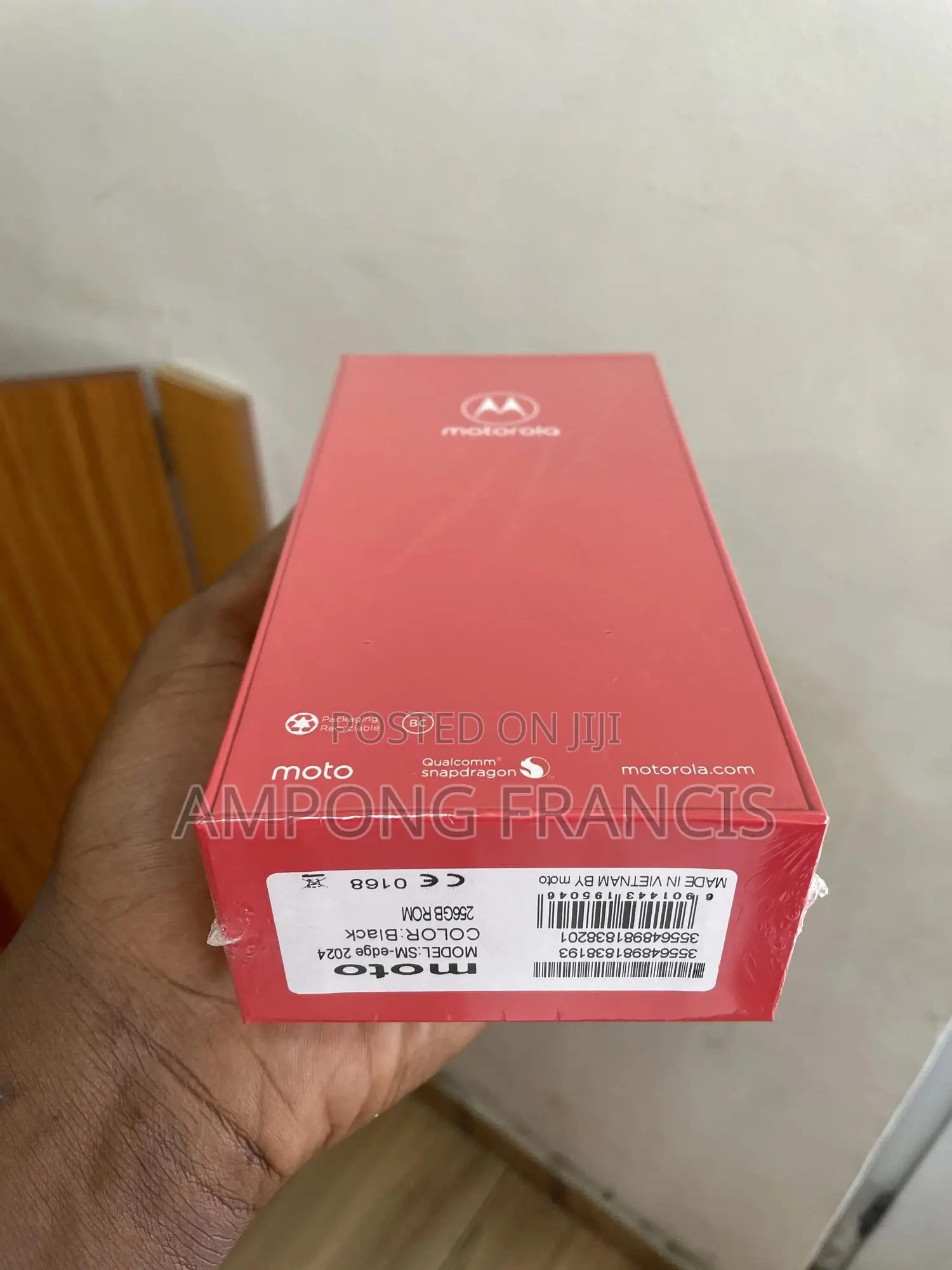 New Motorola Edge (2024) 256 GB Black