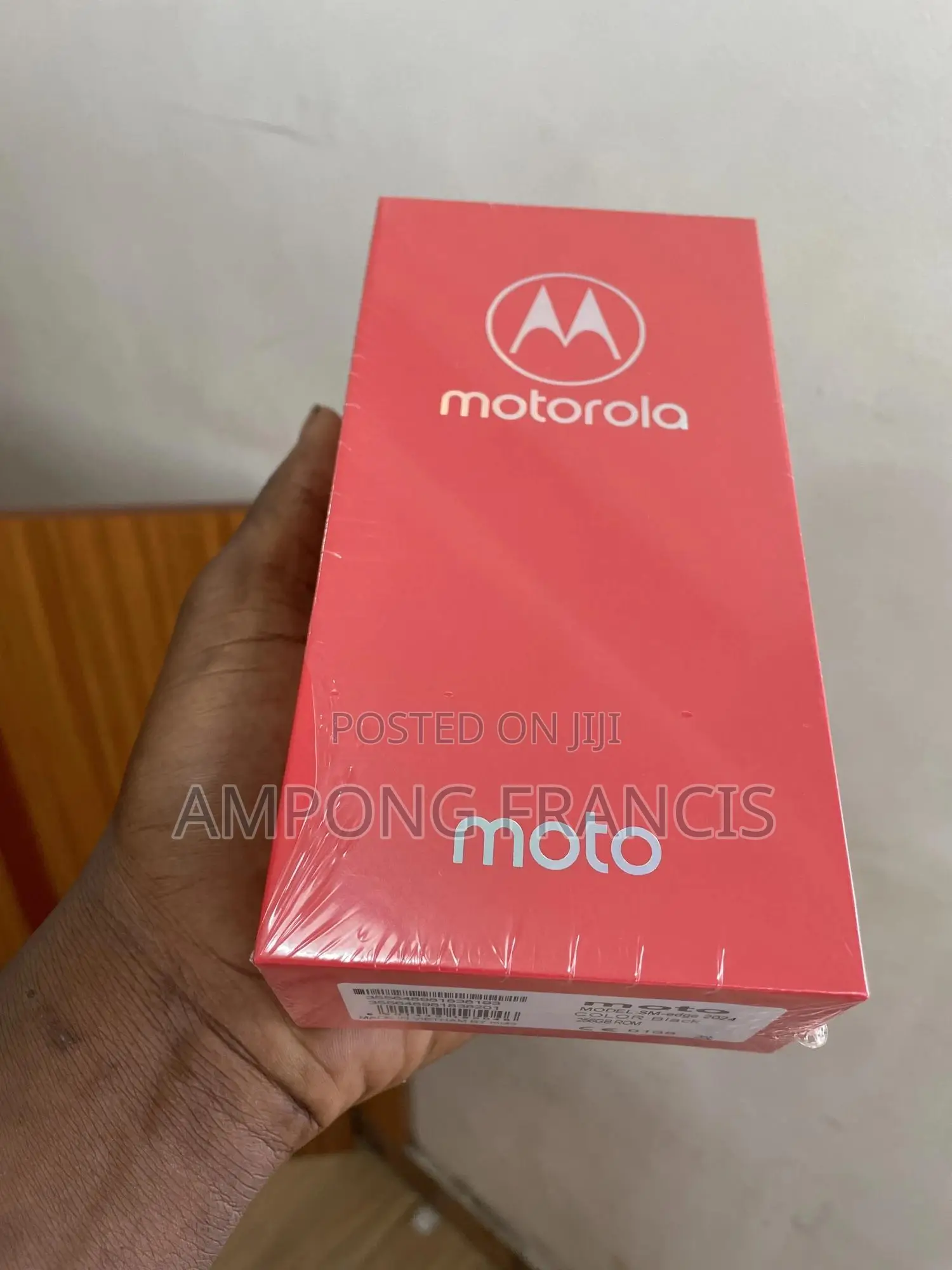 New Motorola Edge (2024) 256 GB Black