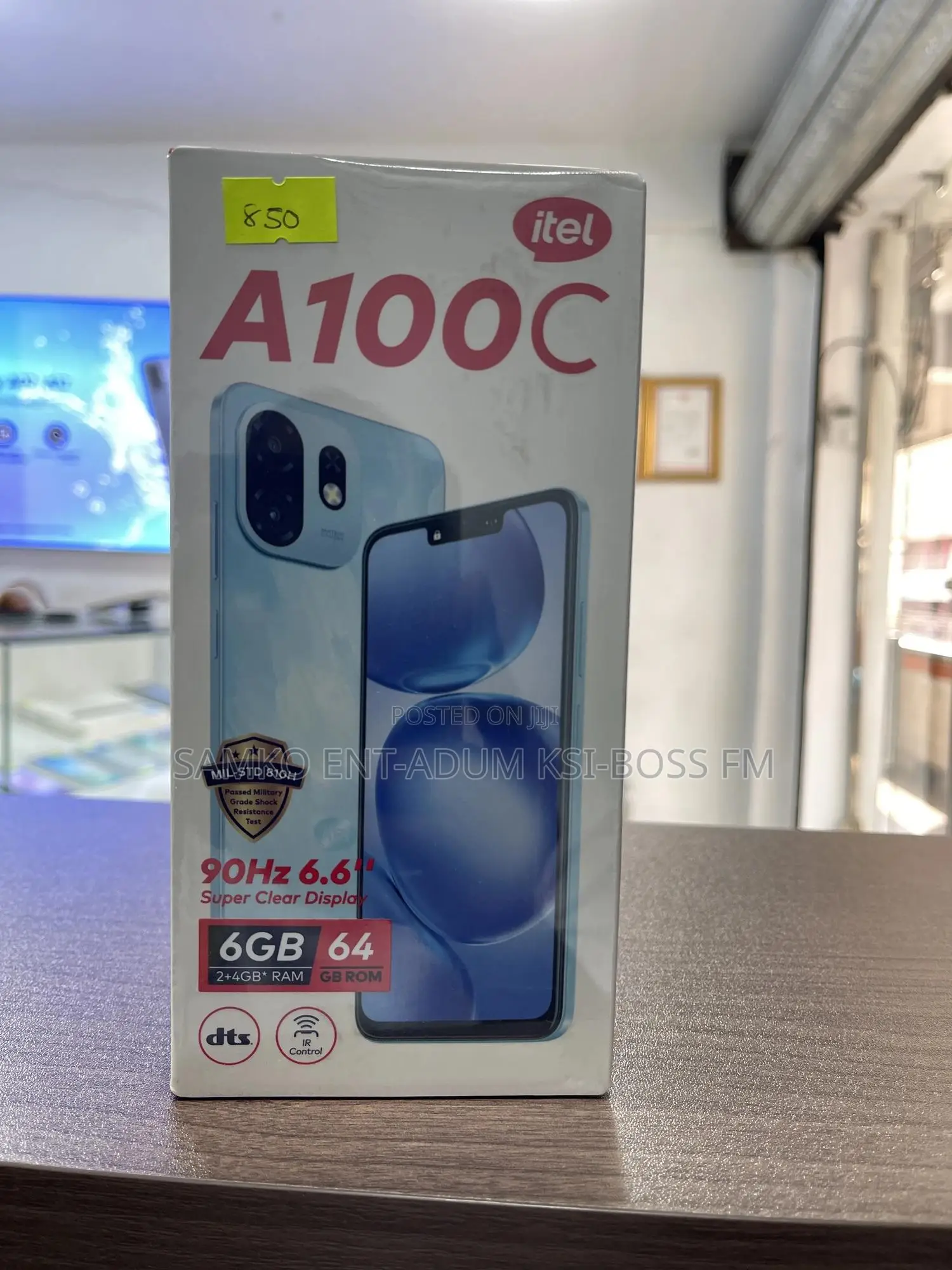 New Itel A100C 64 GB Gold