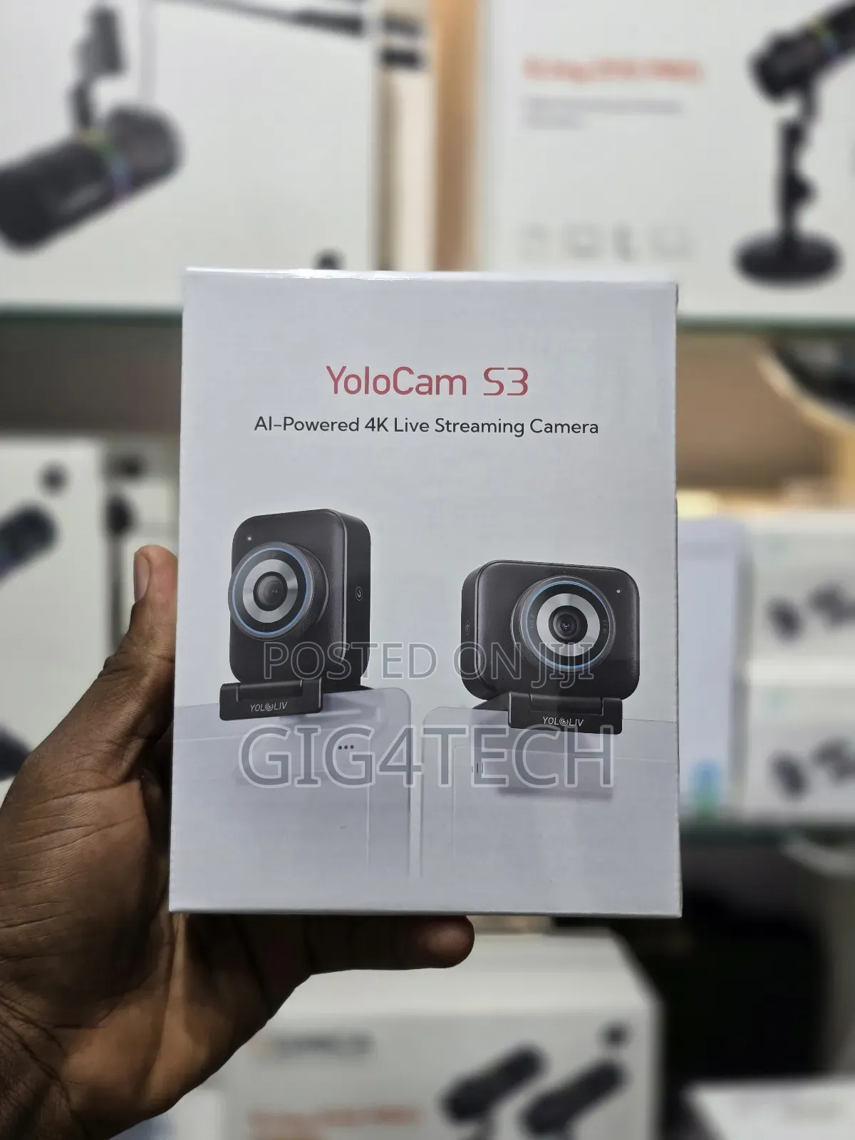 Yolocam S3 Ai Live Streaming Web Camera