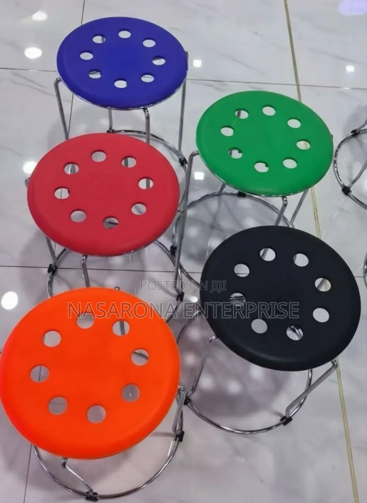 Plastic Round Chair Small Stool