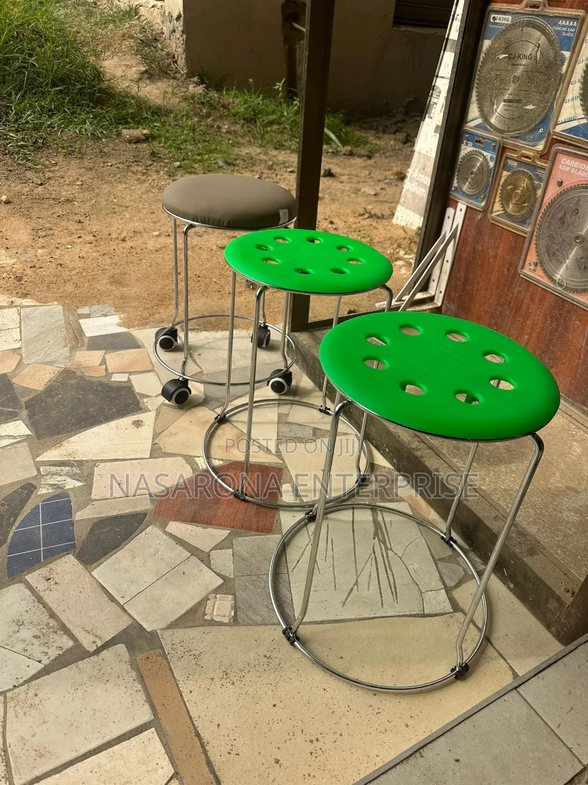 Plastic Round Chair Small Stool