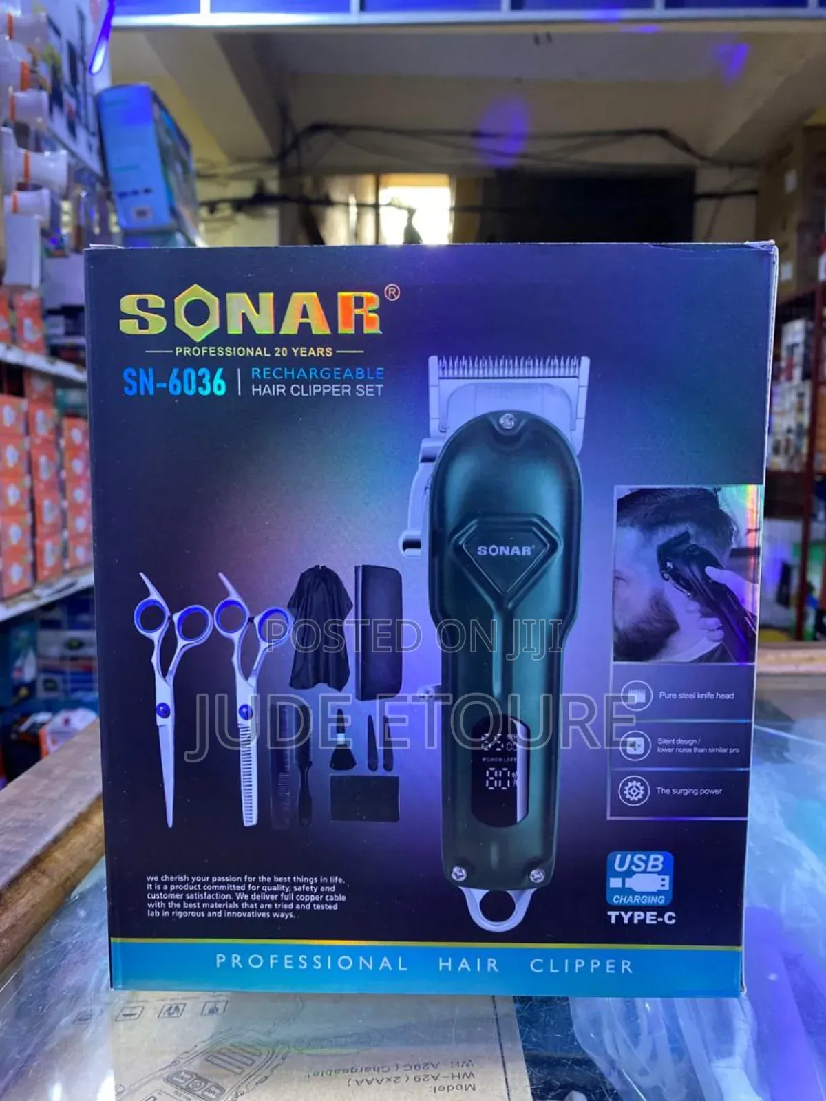 Rechargeable Hair Clipper Set