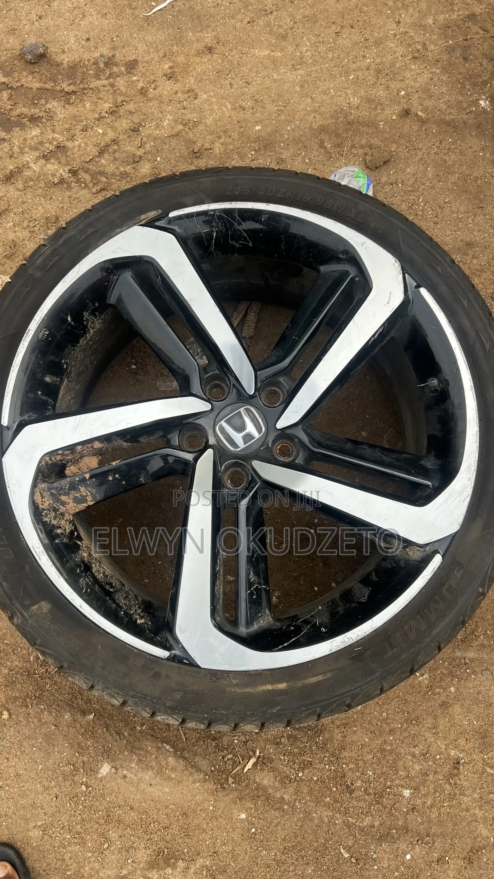2018 Honda Accord Single Sports Rim