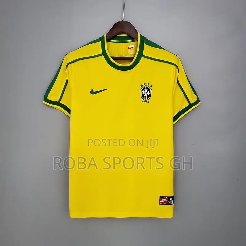 1998 Nike Brazil Home Jersey