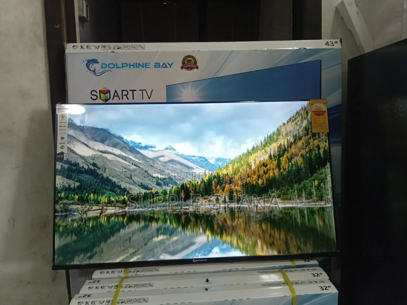 Static Secrets Dolphine Bay 43-Inch Smart Tv, Dolphine Bay Smart Tv