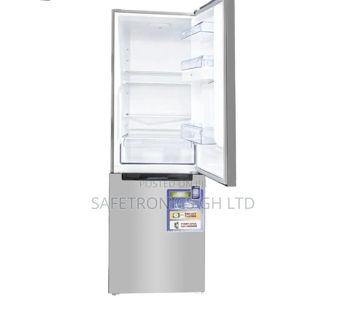 Buy Essential Grey 307l Electric Bottom Mount 2 Doors Nasd2-40wd