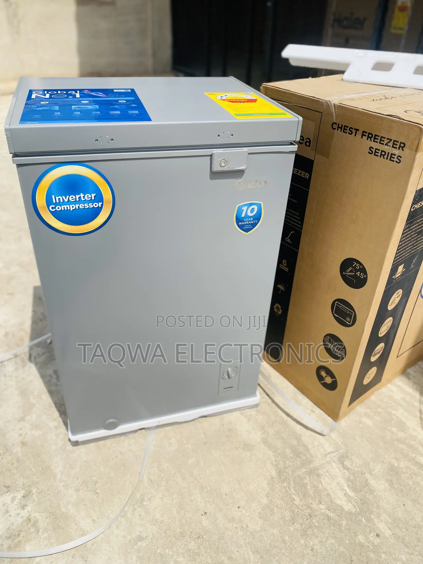 Inverter Midea 100l Chest Freezer