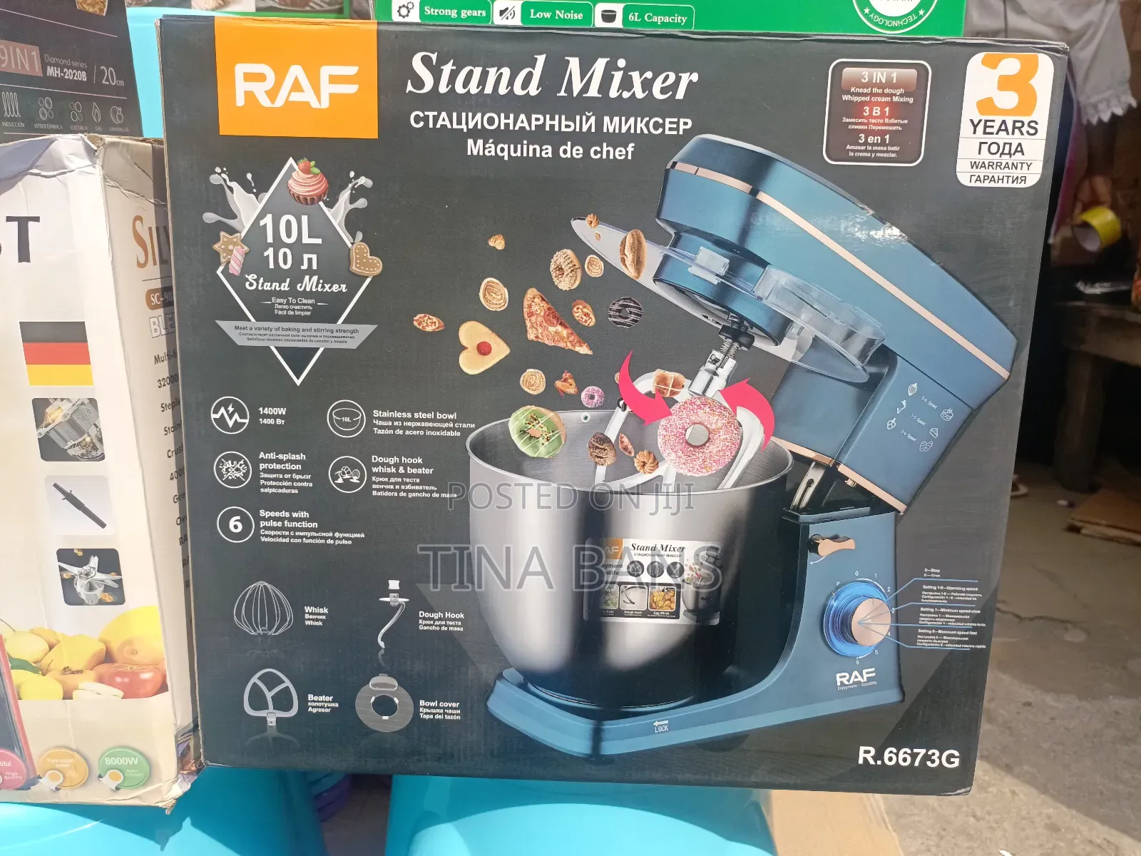 Raf 10litres Stand Mixer