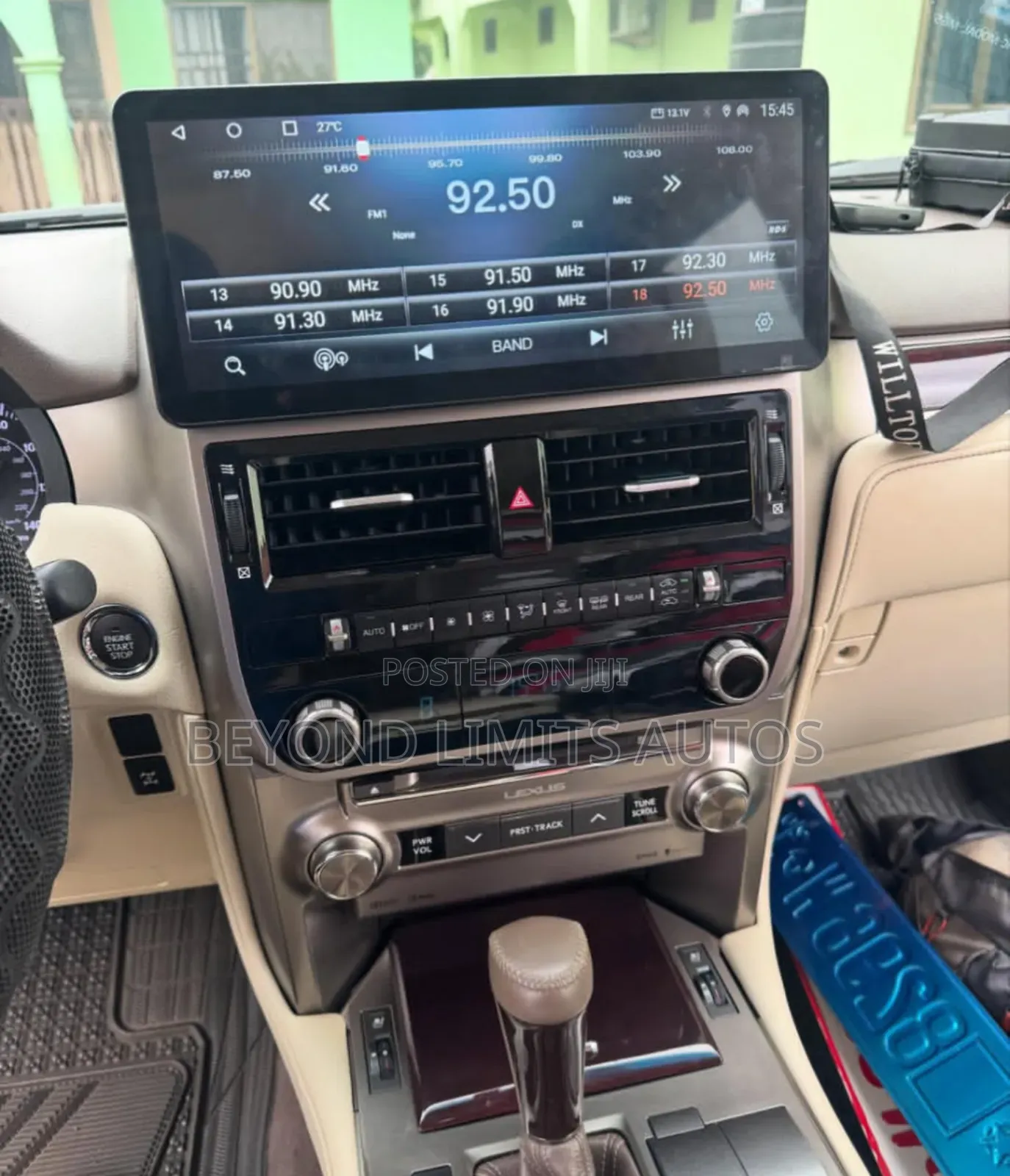 Lexus Gx460 12.3 Inches Android / Apple Carplay