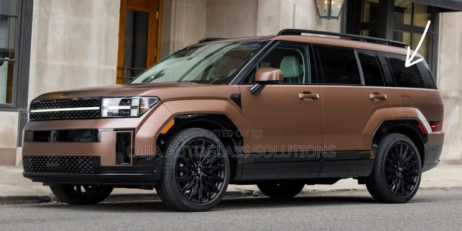 2025 Hyundai Santa Fe Body Glass Available