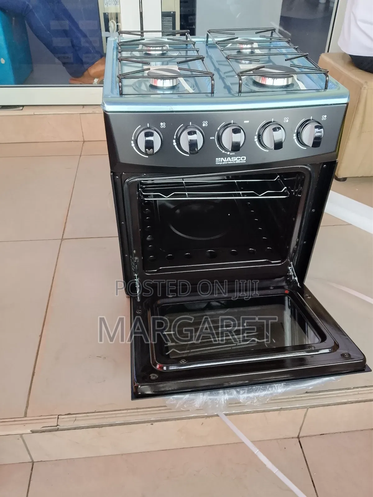 Safe Nasco 50 by 50 4 Burners, Oven and Grill