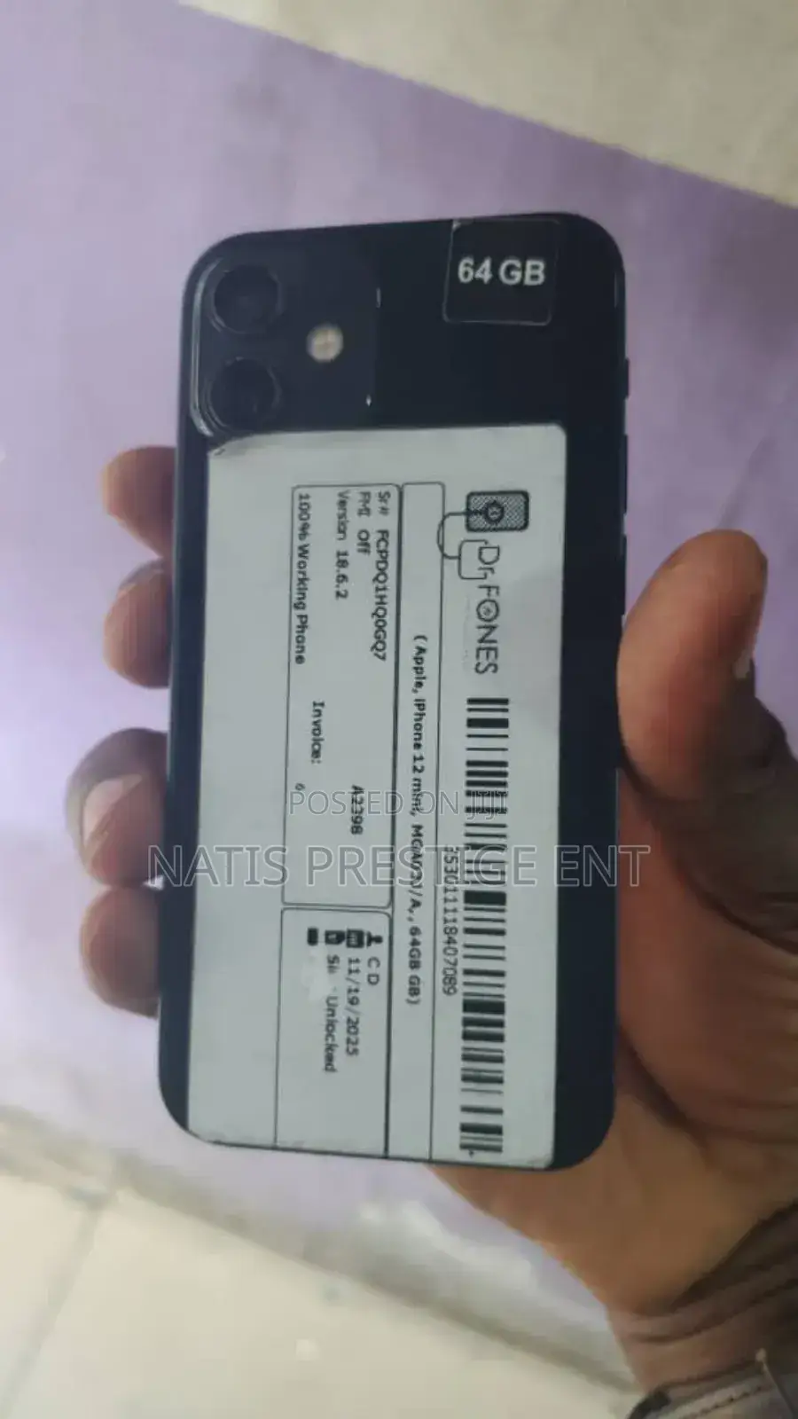 Apple iPhone 12 mini 64 GB Black
