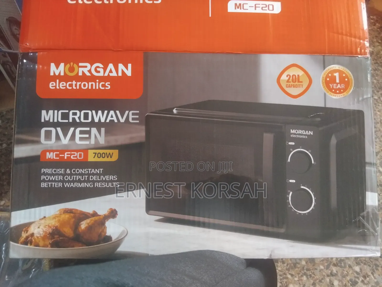 20l Microwave Oven Morgan Electronics