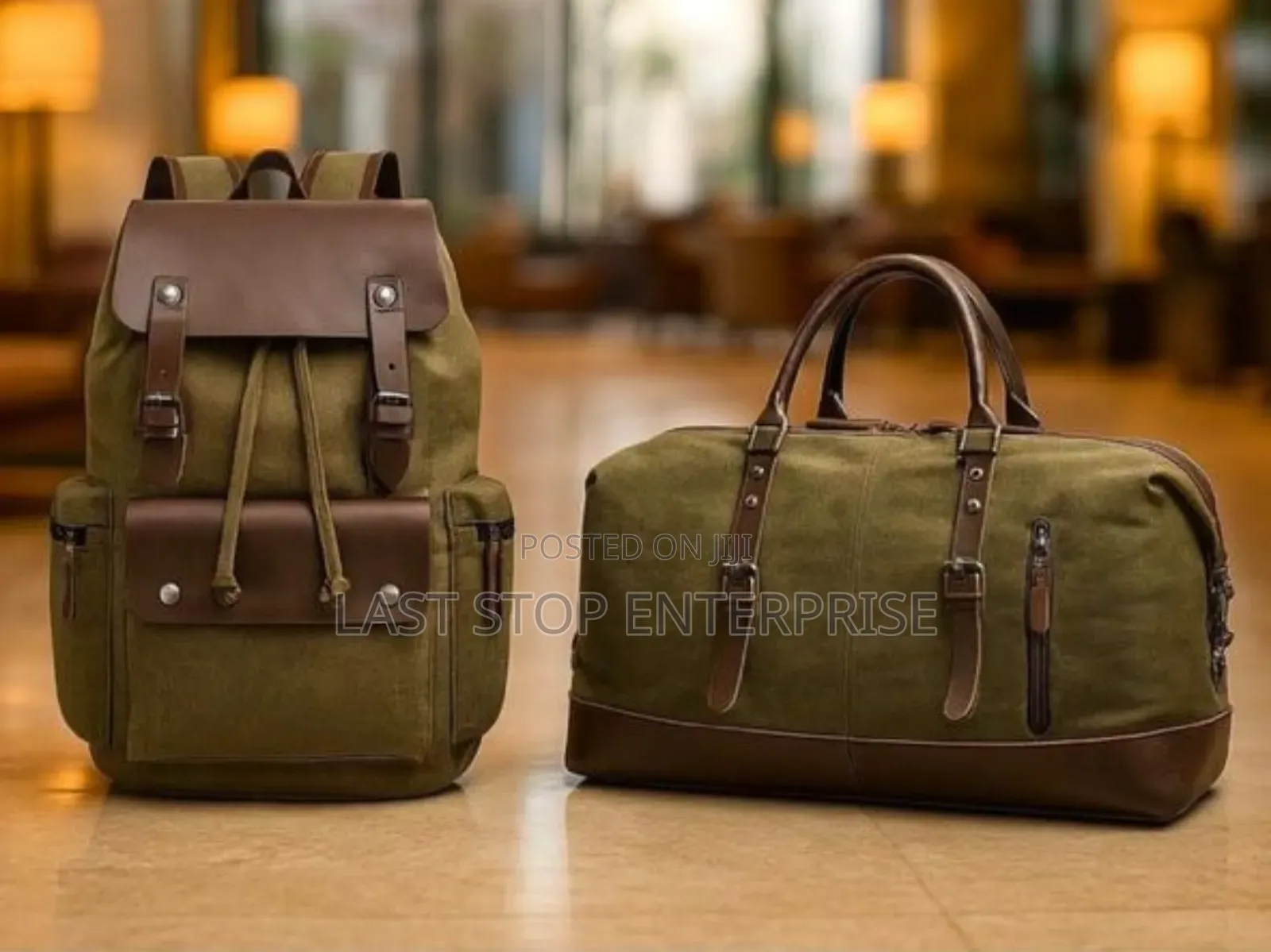 Double Canvass Bags