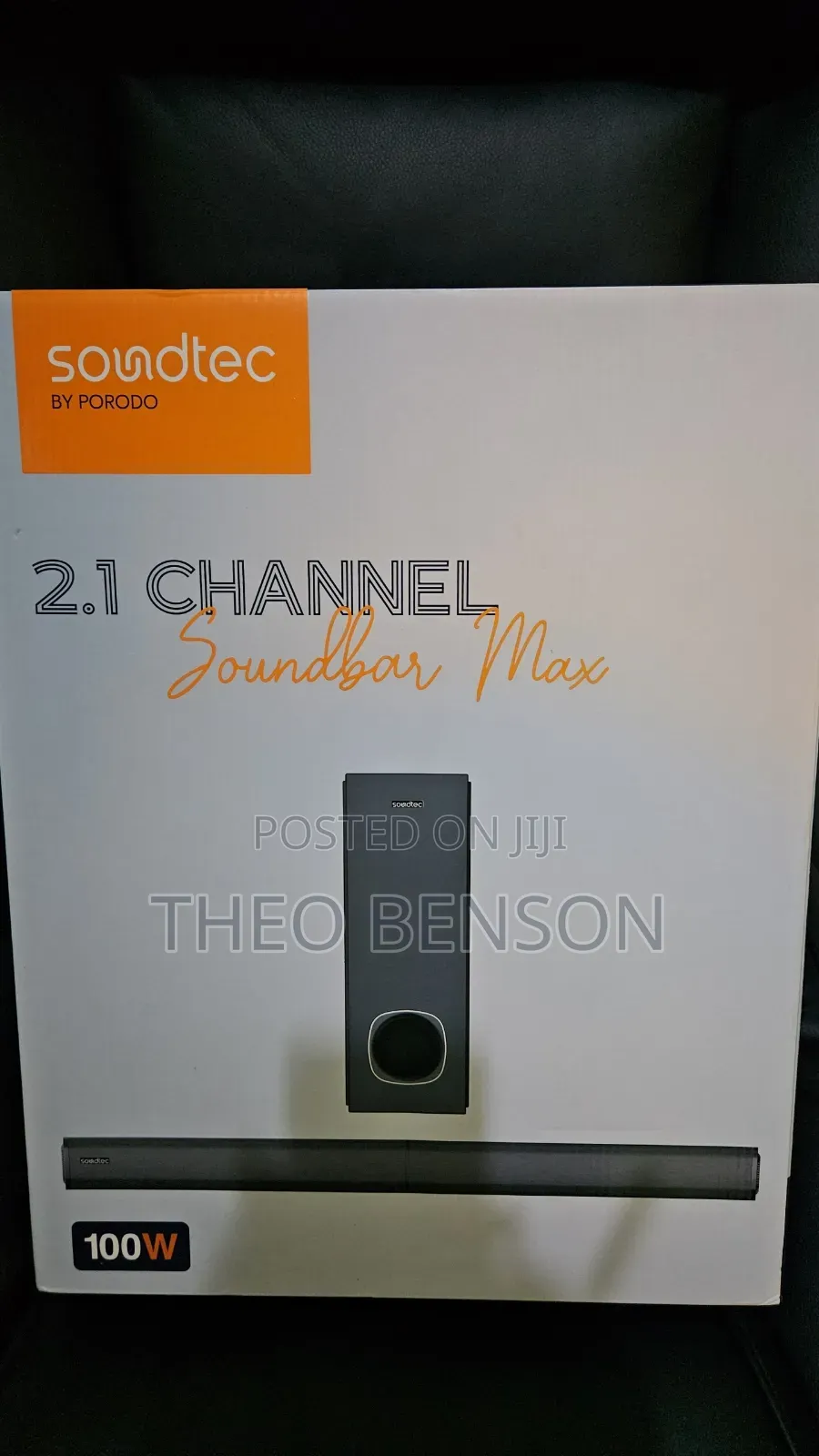 The Soundtec 2.1 Channel Soundbar Max (By Porodo)