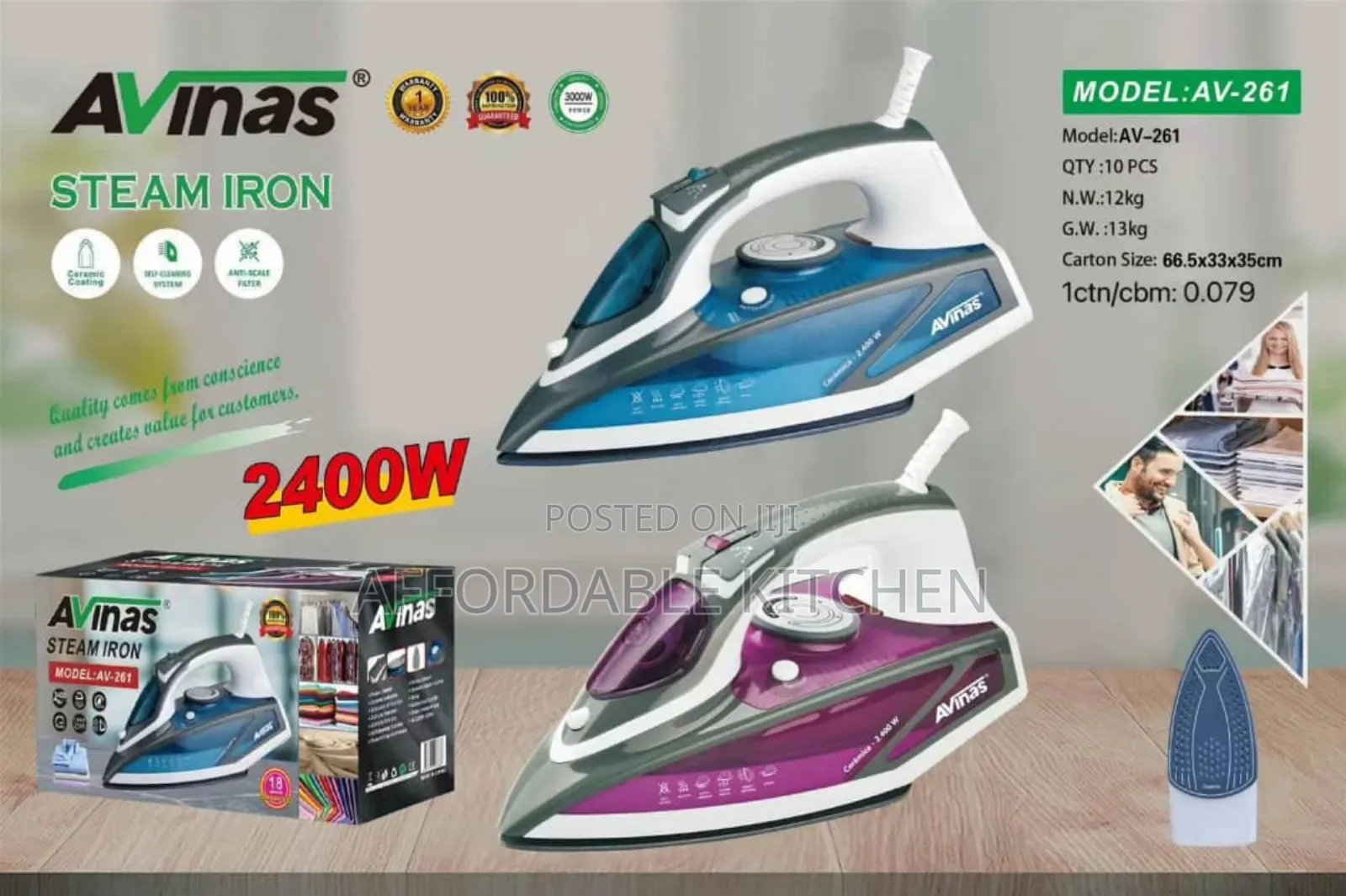 Electric Steam Iron