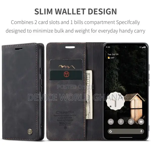 Case Me Leather Flip Case for Google Pixel All Models