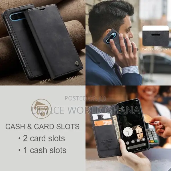 Case Me Leather Flip Case for Google Pixel All Models