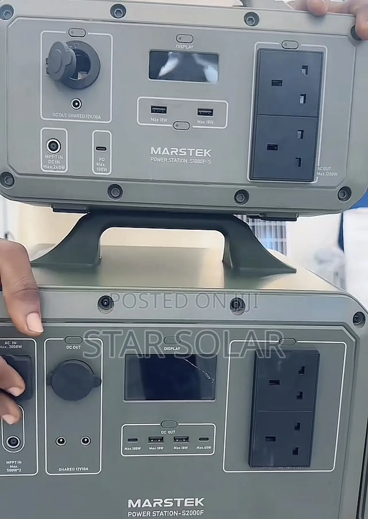 Portable Power Station 300w 500/1000w Solar Generator
