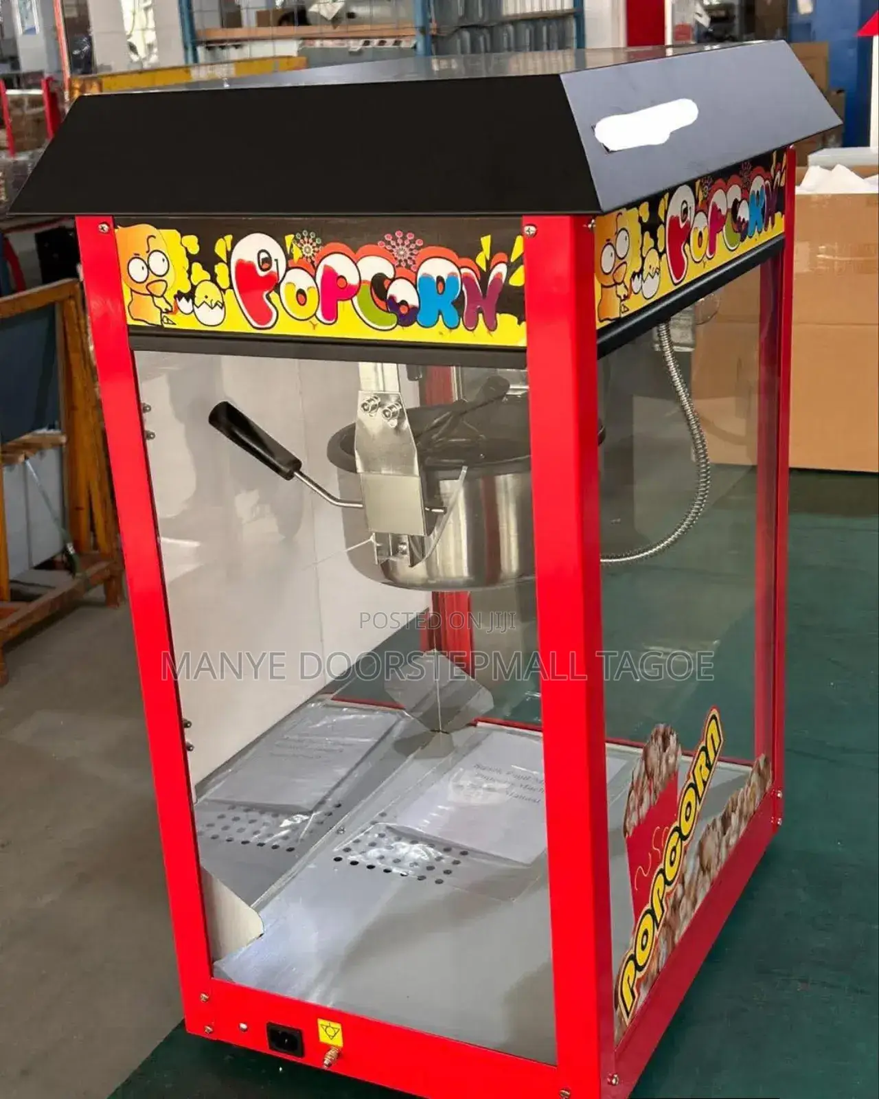Foreign Popcorn Machine