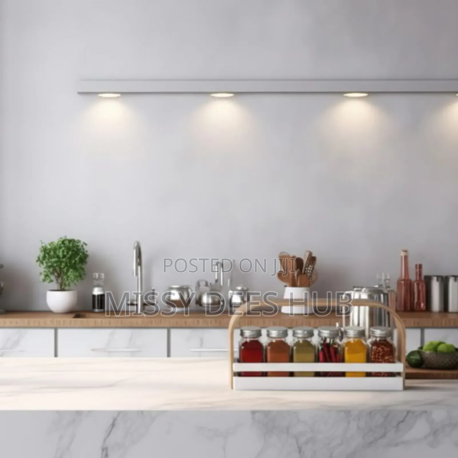 6 Jar Spice Rack With Spices