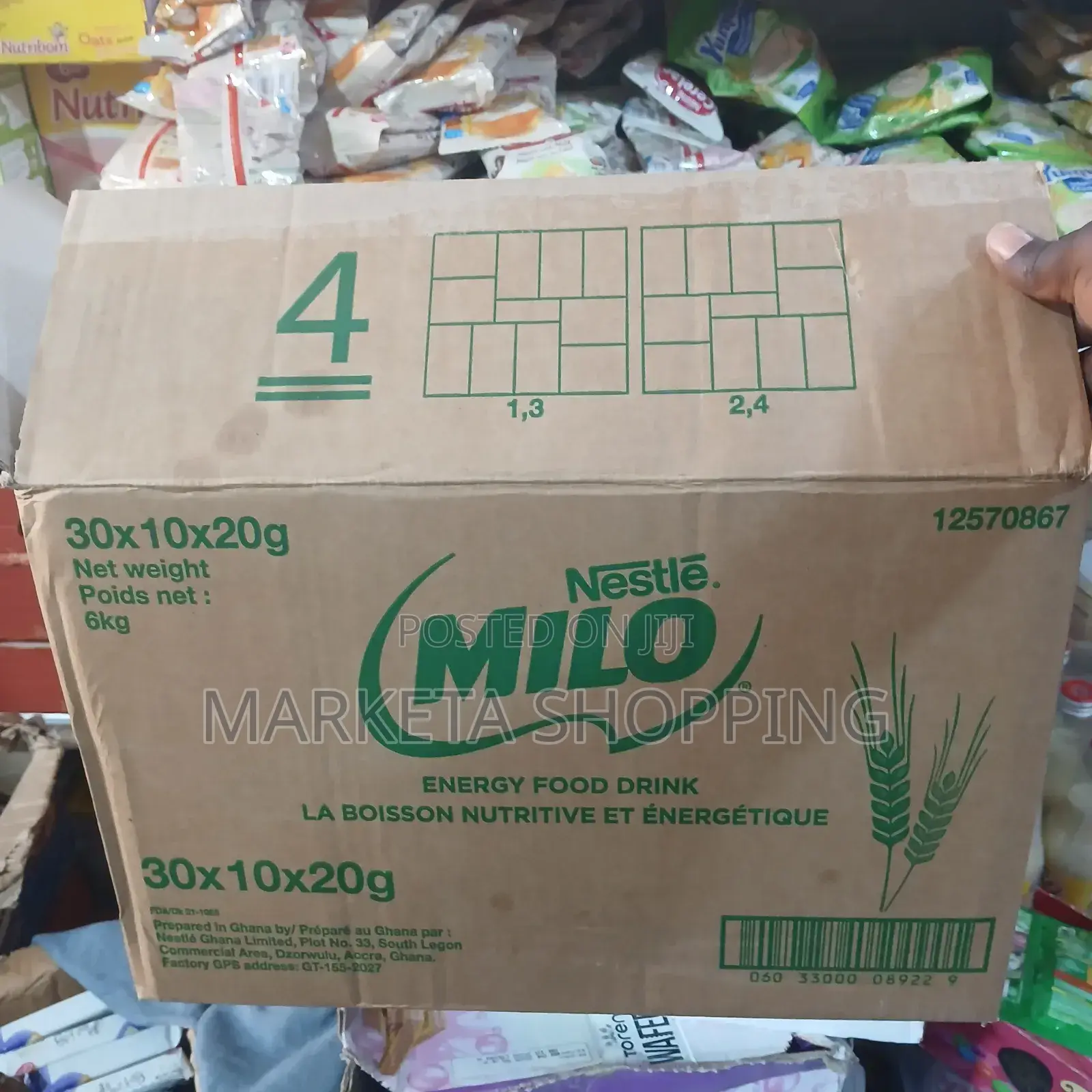 Nestle Milo 20gx10x30