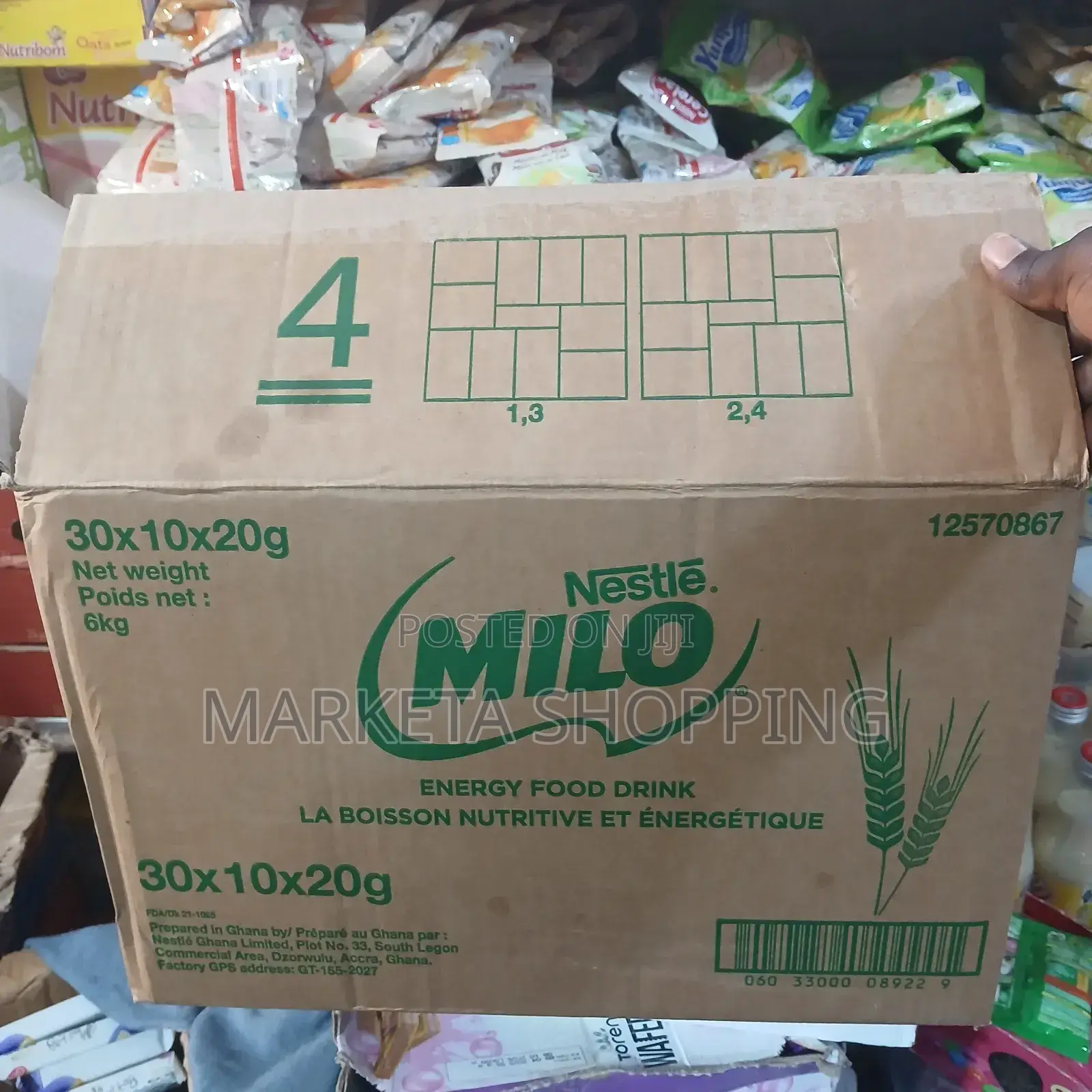 Nestle Milo 20gx10x30