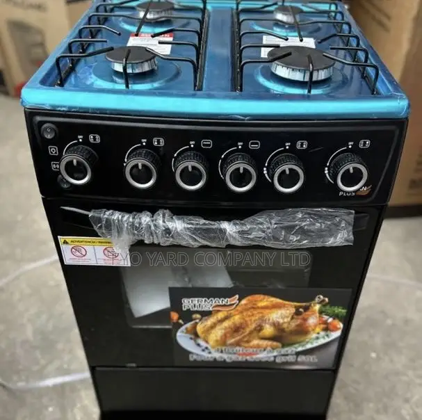 Quality German Plus 50x50cm Auto Ignition Oven and Grill Gas Cooker