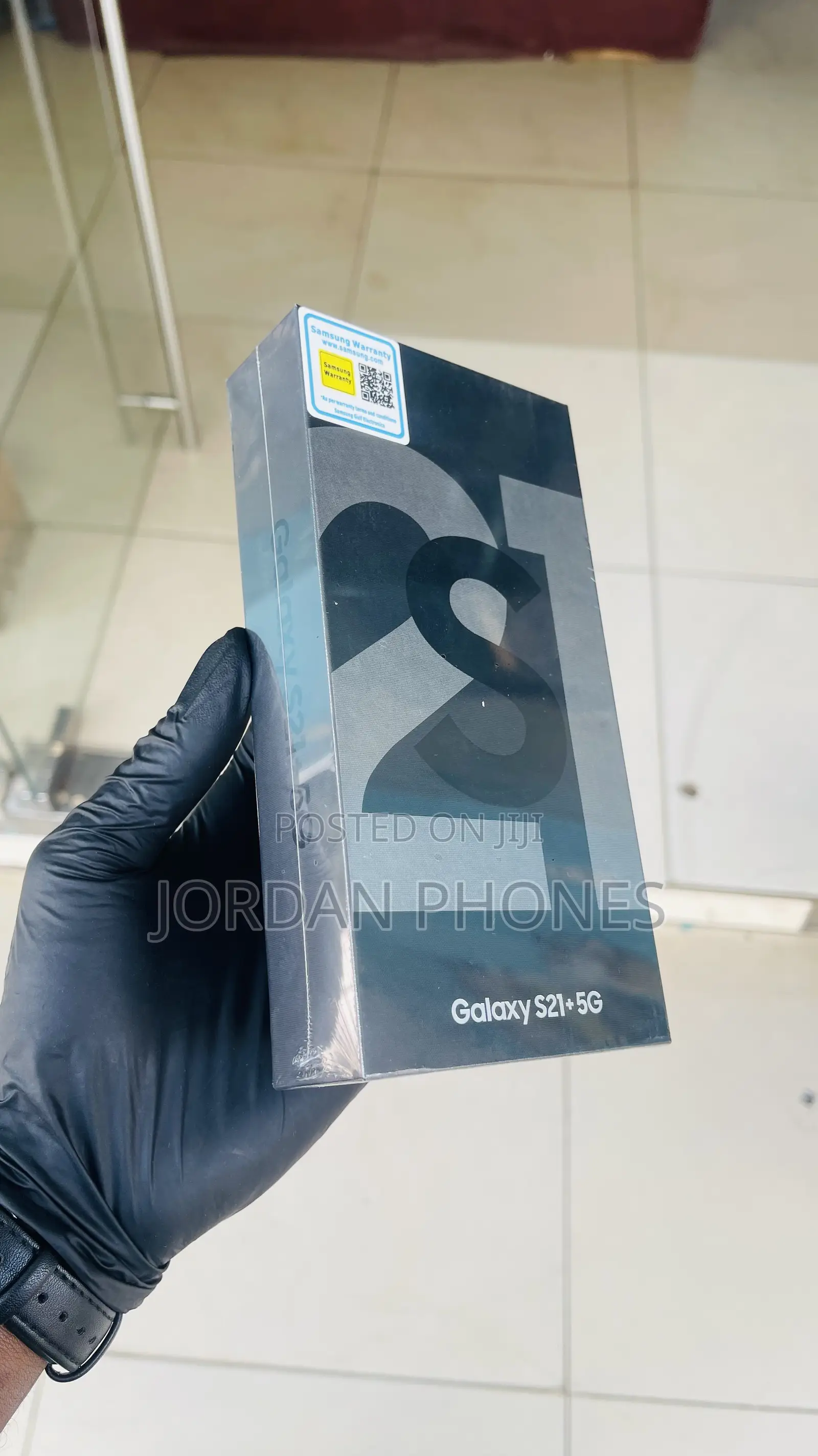 New Samsung Galaxy S21+ 5G 128 GB Black