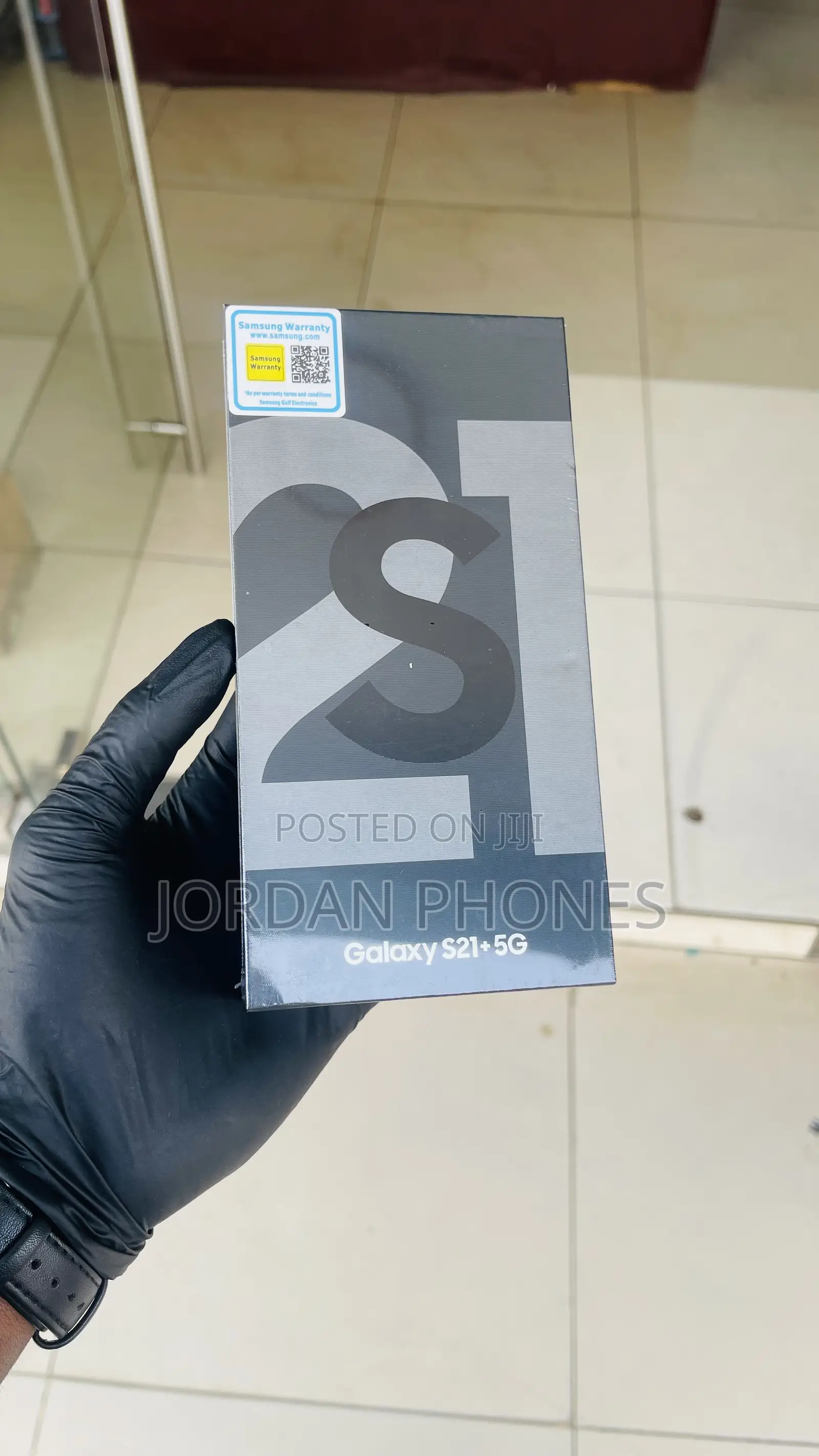 New Samsung Galaxy S21+ 5G 128 GB Black