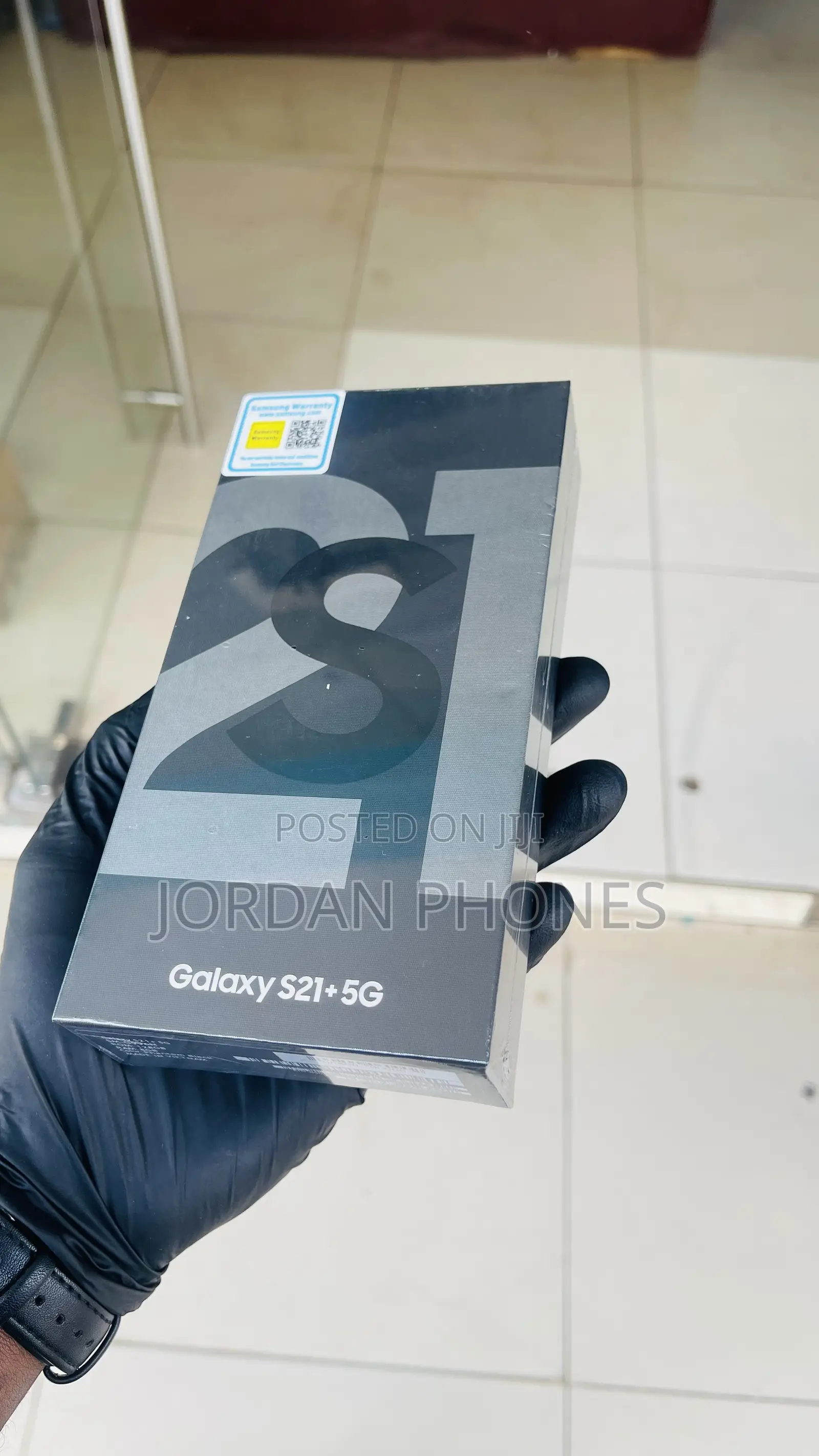 New Samsung Galaxy S21+ 5G 128 GB Black