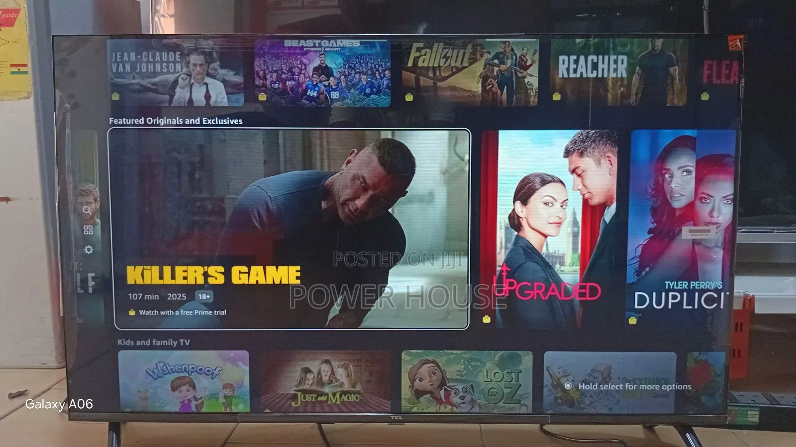 TCL 43inches Smart Tv With 43in