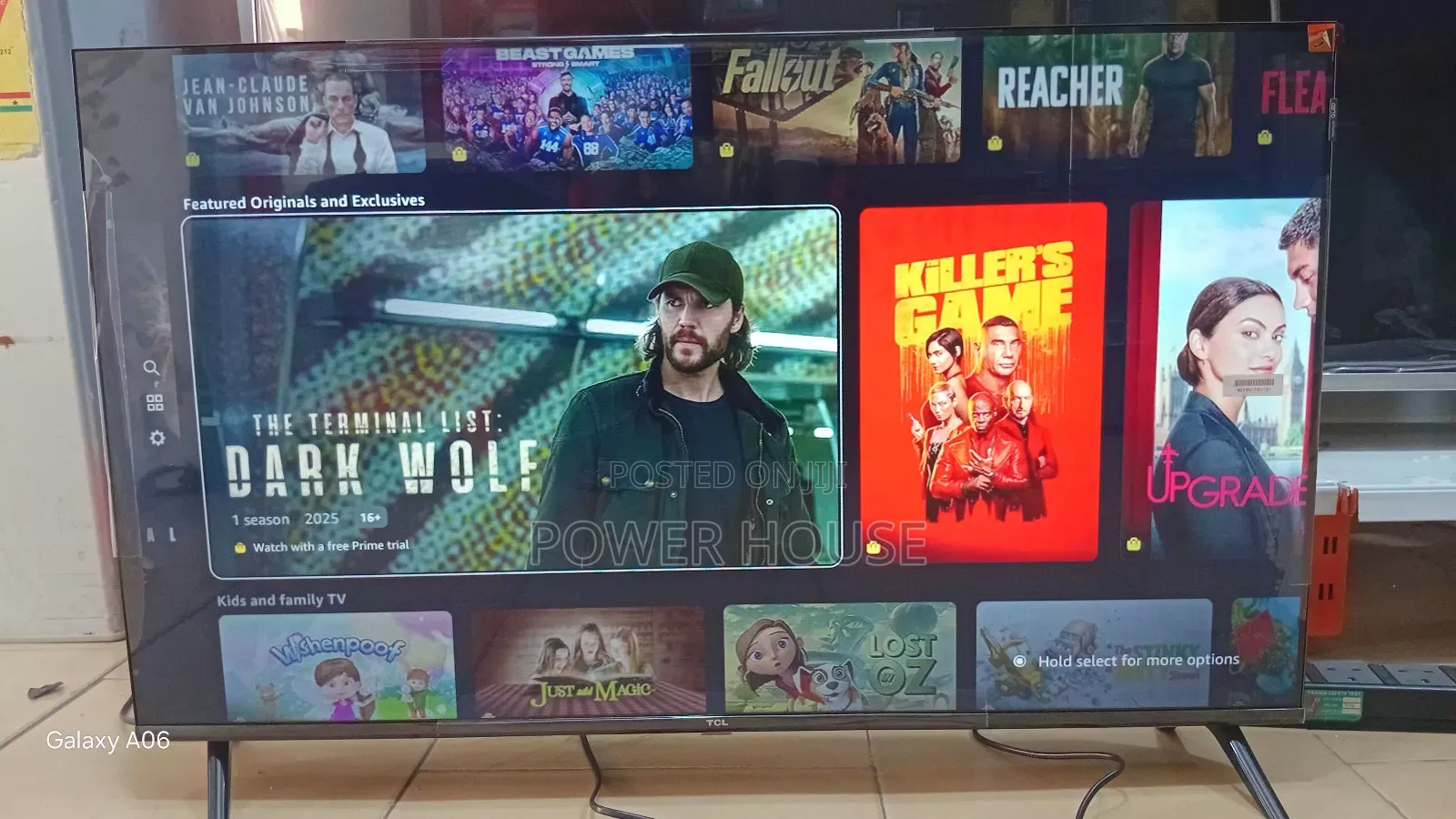 TCL Smart Tv 43inches Tv!*
