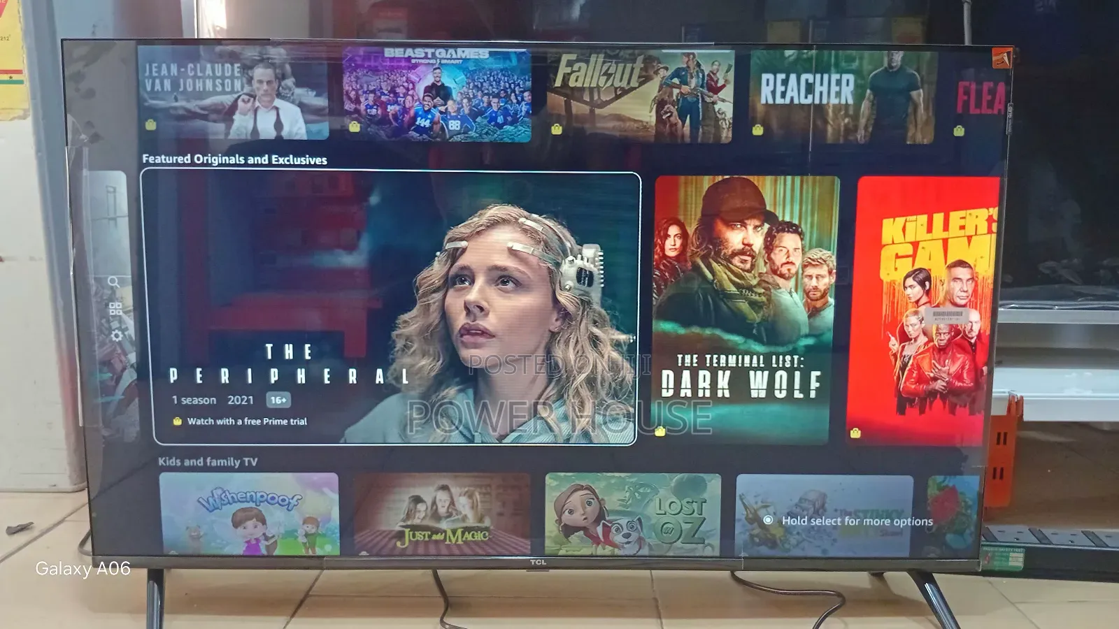 TCL Smart Tv 43inches Tv!*