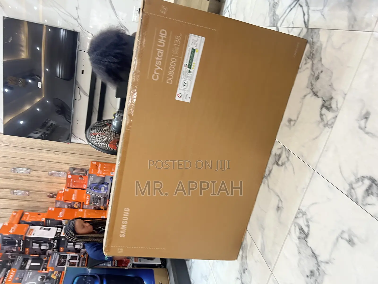 Original Samsung 55” Crystal Uhd Smart Screen Television(2025).