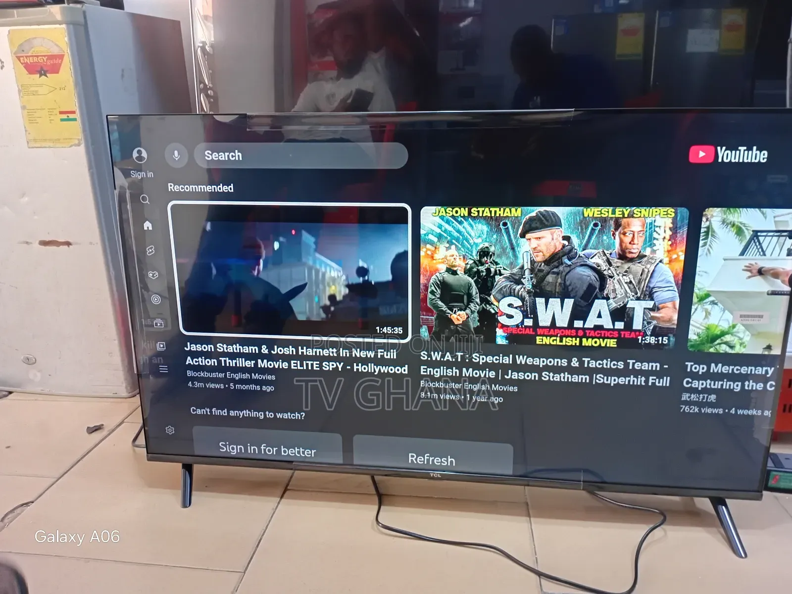 50” Google Tv – Fast Smart Features + Voice Control 50 TVS TCL