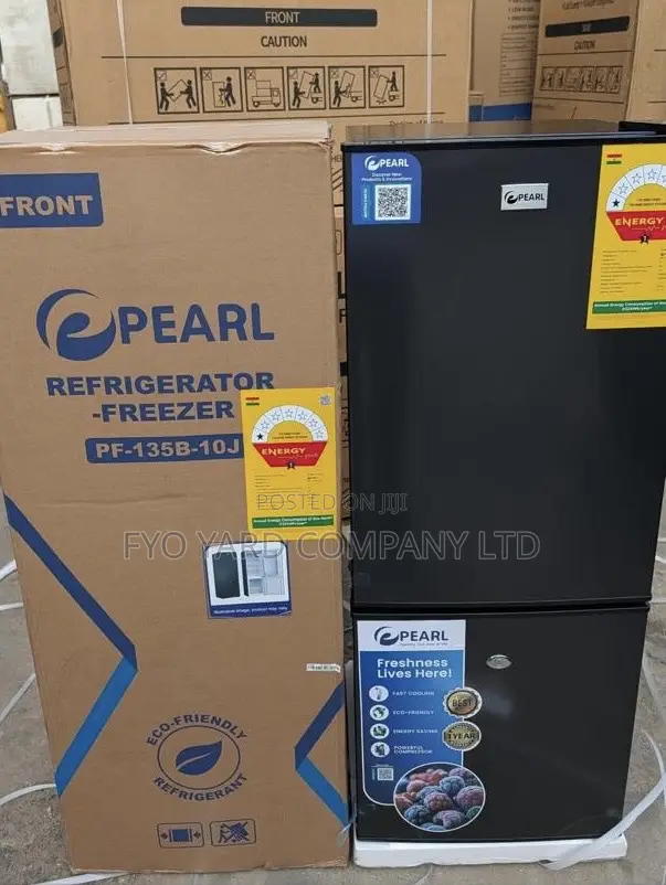 Double Door Down Freezer Pearl 92liters Refrigerator