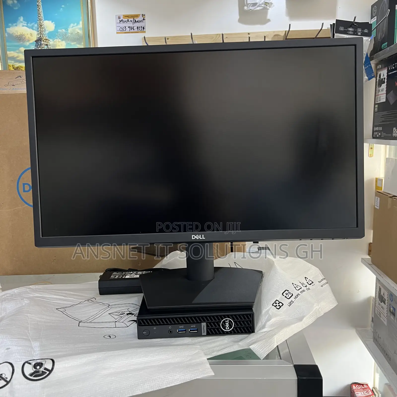New Desktop Computer Dell OptiPlex 7010 8GB Intel Core I5 SSD 512GB