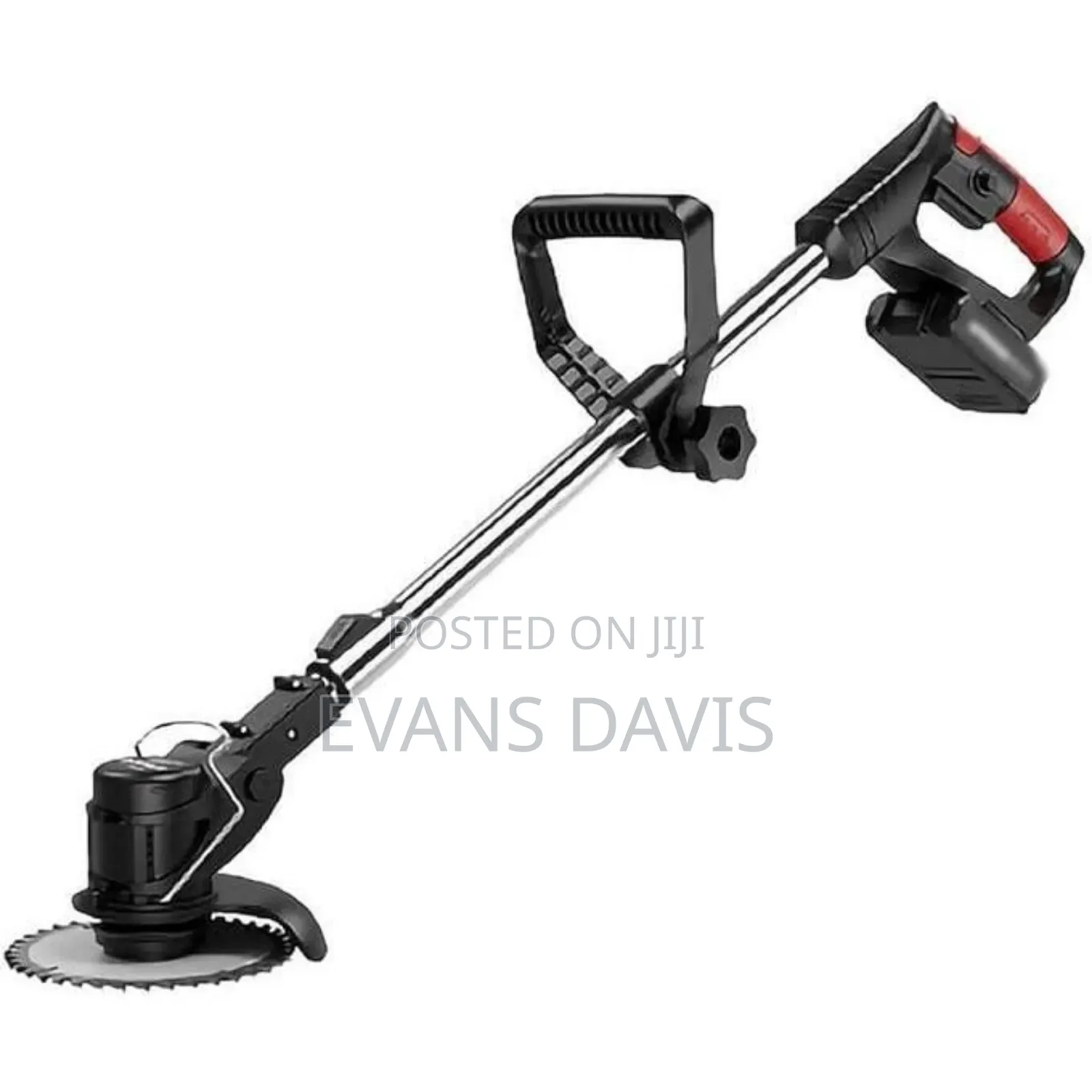 Rechargeable Lawn or Weed Cutter / Mower With Blade and Two Batteries