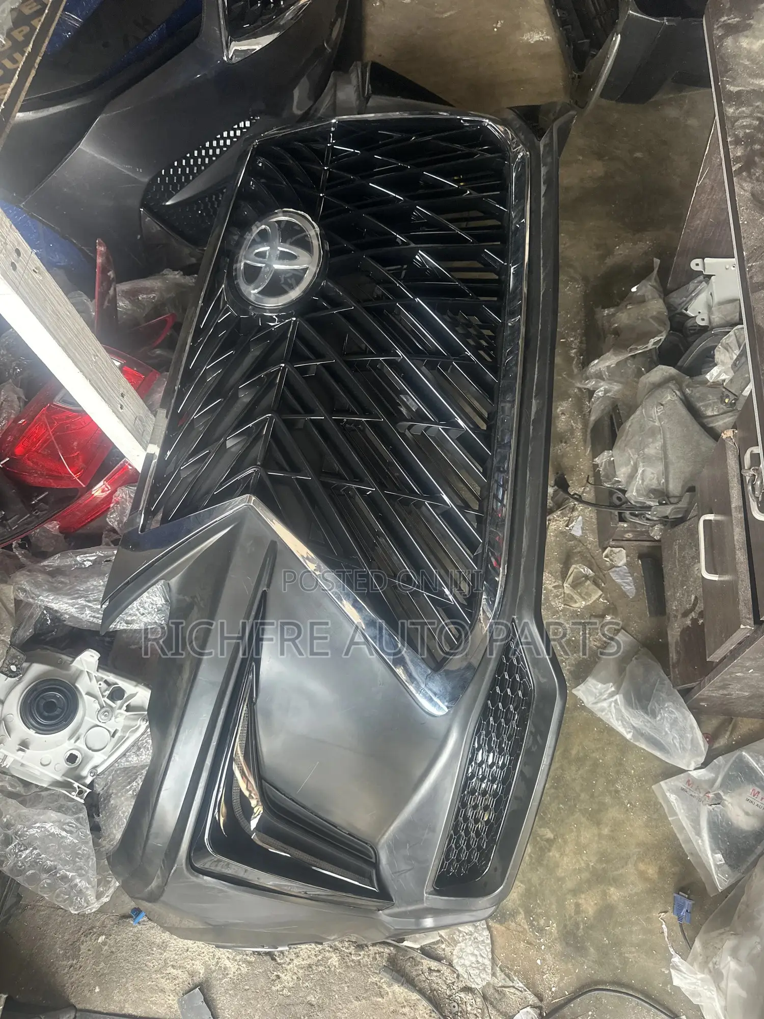 Toyota Fortuner 2016 2017 2018 Lexus Bumper