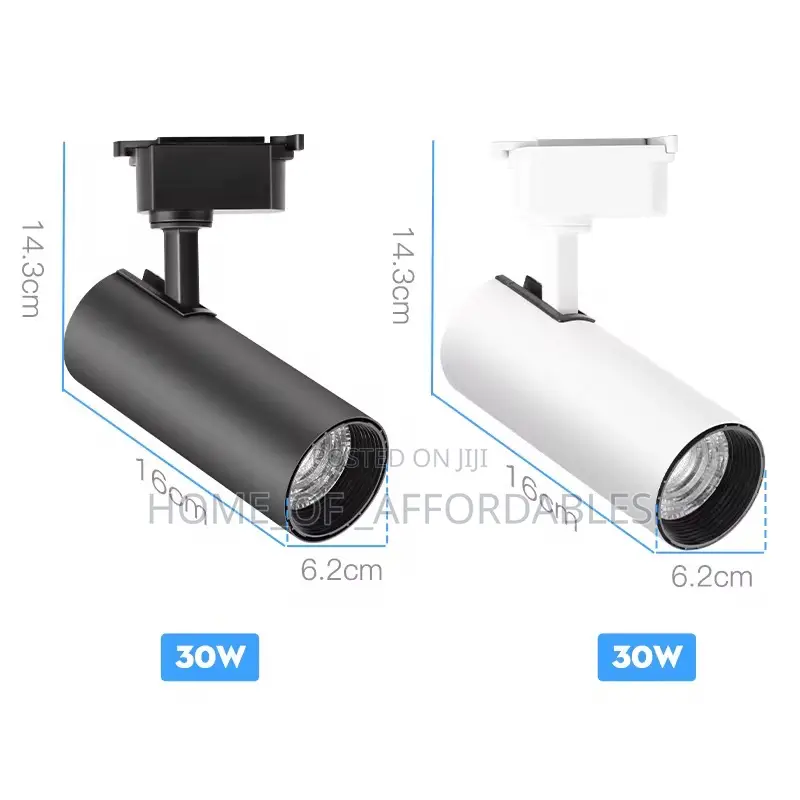 Track Light / Spot Light 3pcs With Rail Set (3 Lighting Mode)