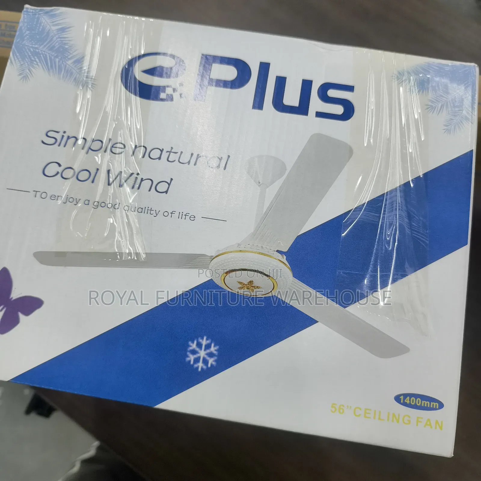 E - Plus Ceiling Fan