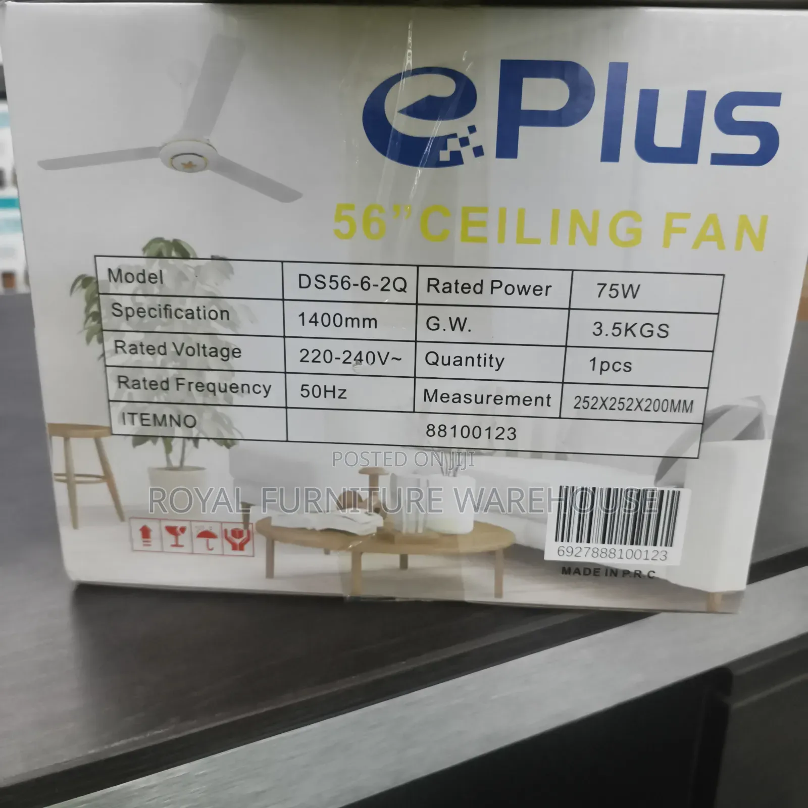 E - Plus Ceiling Fan