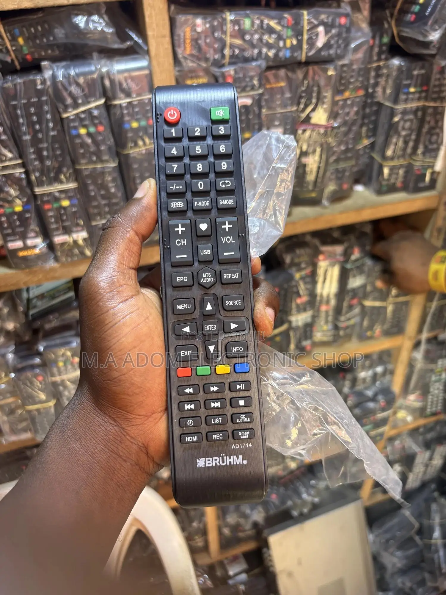 Bruhm Led Tv Remote Control